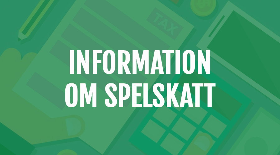 Information om spelskatt